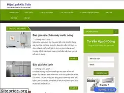 Sites similar to dienlanhgiatuan.com
