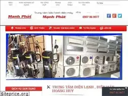 Sites similar to dienlanhmanhphat.com