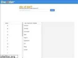 Sites similar to dieofdat.nl