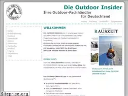 Sites similar to dieoutdoorinsider.de
