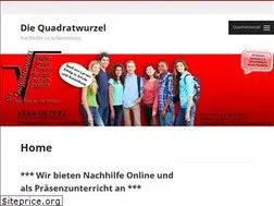 Sites similar to diequadratwurzel.de