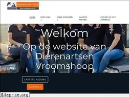 Sites similar to dierenartsenvroomshoop.nl