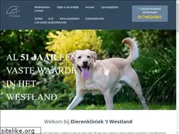 Sites similar to dierenkliniekwestland.nl