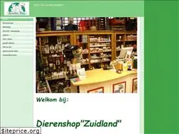 Sites similar to dierenshop-zuidland.nl