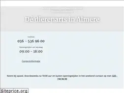 Sites similar to dierenziekenhuisalmere.nl