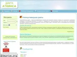 Sites similar to dieta-atkinsa.ru