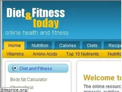 Sites similar to dietandfitnesstoday.com