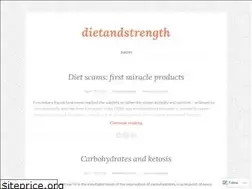 Sites similar to dietandstrength.wordpress.com