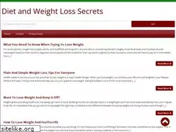 Sites similar to dietandweightlosssecrets.com