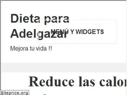 Sites similar to dietaparaadelgazar.info