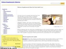 Sites similar to dietarysupplementsvitamins.com