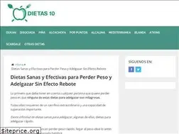 Sites similar to dietas10.net