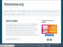 Sites similar to dietassanas.org