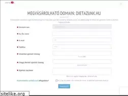 Sites similar to dietazunk.hu