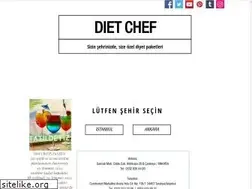 Sites similar to dietchef.com.tr