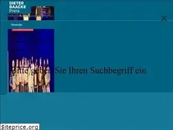 Sites similar to dieterbaackepreis.de