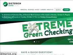 Sites similar to dieterichbank.com