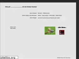 Sites similar to dieterkramer.de