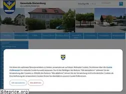 Sites similar to dietersburg.de