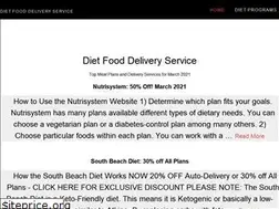 Sites similar to dietfooddeliveryservice.com