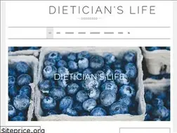 Sites similar to dieticianlife.com