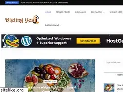 Sites similar to dietingyes.com