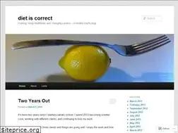 Sites similar to dietiscorrect.wordpress.com