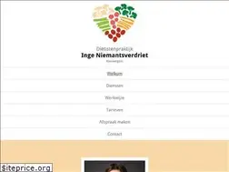 Sites similar to dietistniemantsverdriet.nl
