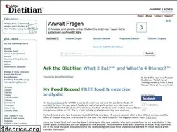 Sites similar to dietitian.com