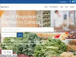 Sites similar to dietitiandirectory.ca