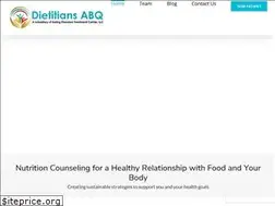 Sites similar to dietitiansabq.com
