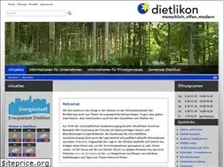 Sites similar to dietlikon.ch