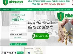 Sites similar to dietmoianbinh.vn