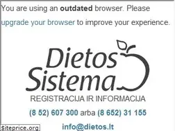 Sites similar to dietos.lt