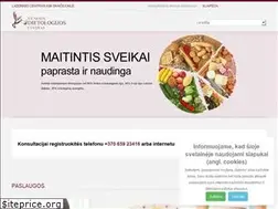 Sites similar to dietoscentras.lt
