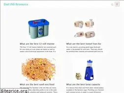 Sites similar to dietpillresource.com