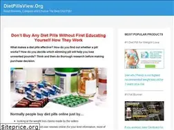 Sites similar to dietpillsview.org