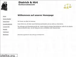 Sites similar to dietrich-hirt.de