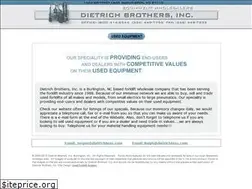 Sites similar to dietrichbros.com