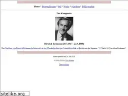 Sites similar to dietricherdmann.de