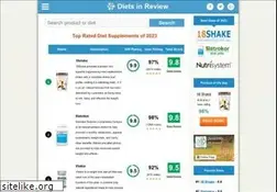 Sites similar to dietsinreview.com