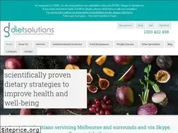 Sites similar to dietsolutions.net.au