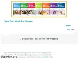 Sites similar to dietsthatworkforwomen.com