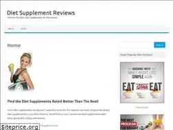 Sites similar to dietsupplementreviews.org