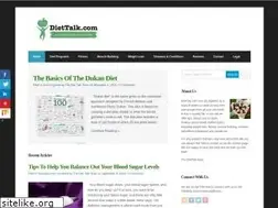 Sites similar to diettalk.com