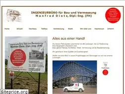 Sites similar to dietz-ing.de