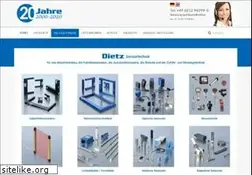 Sites similar to dietz-sensortechnik.de