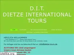 Sites similar to dietze-tours.de