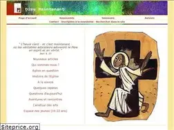 Sites similar to dieumaintenant.com