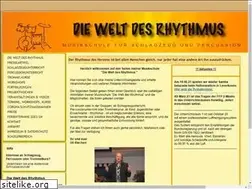Sites similar to dieweltdesrhythmus.de